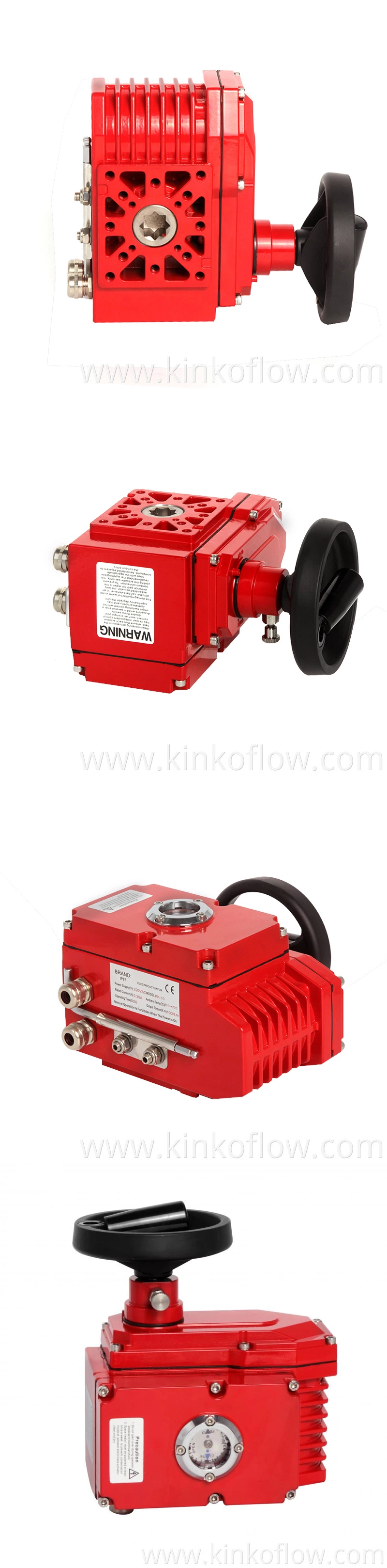 24vdc 220vac 380vac Rotary Type Electrical Actuator