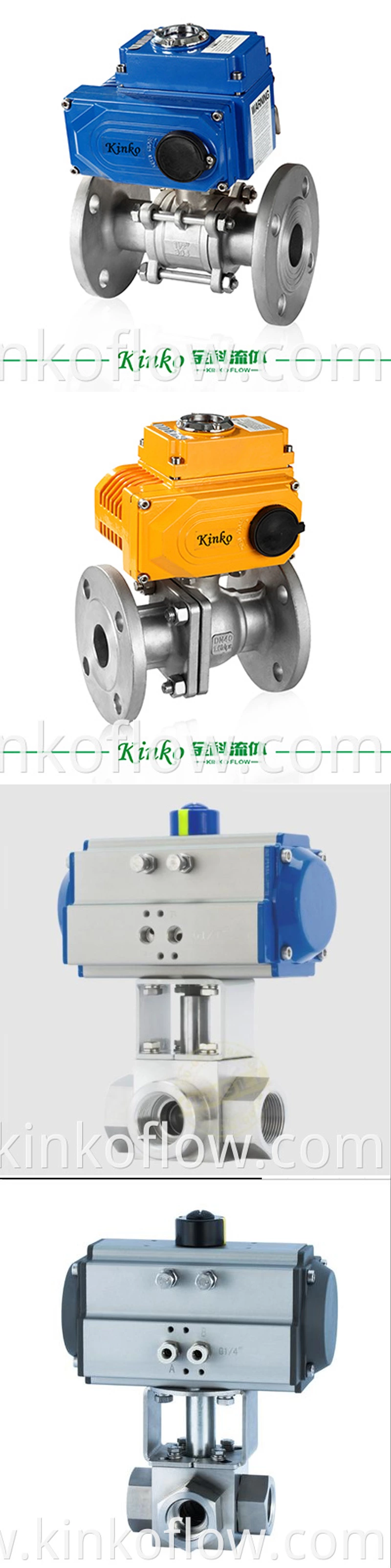 3 Piece Body Flange Electric Ball Valve