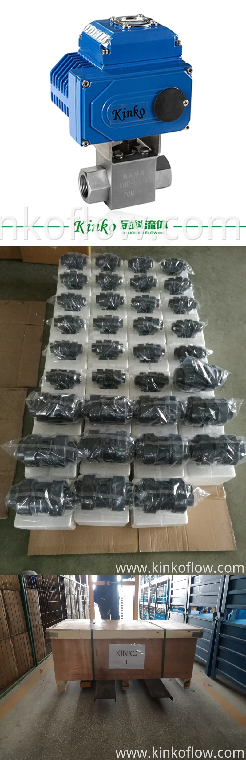 3 Piece Body Flange Electric Ball Valve