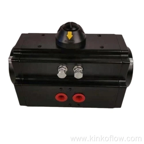 AT-63D Black Color Double Acting Pneumatic Actuator