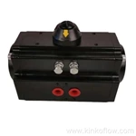 AT-63D Black Color Double Acting Pneumatic Actuator
