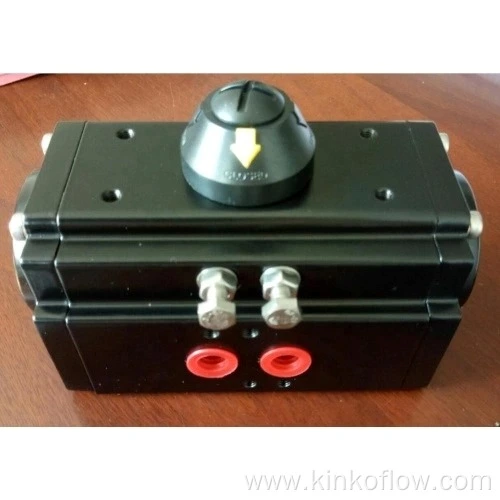 AT-63D Black Color Double Acting Pneumatic Actuator