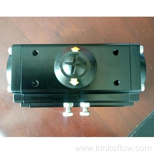 AT-63D Black Color Double Acting Pneumatic Actuator