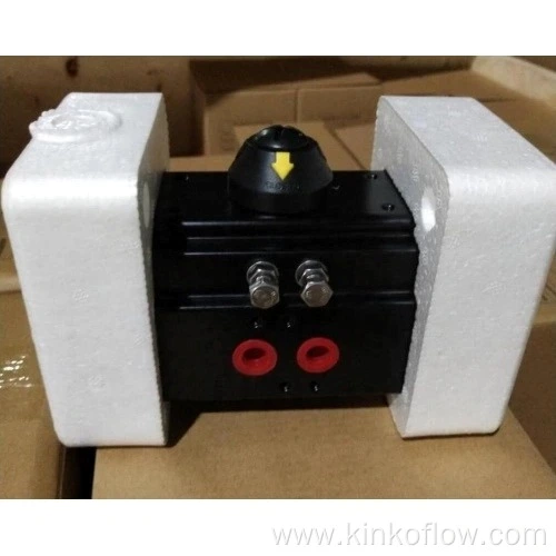 AT-63D Black Color Double Acting Pneumatic Actuator