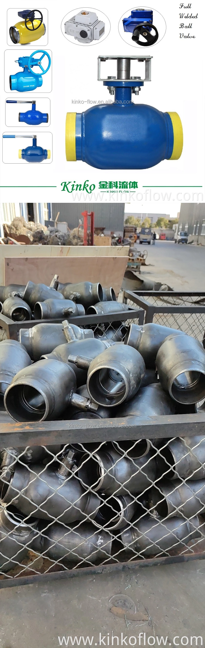 Carbon Steel RPTFE Seal Welded Ball Valve