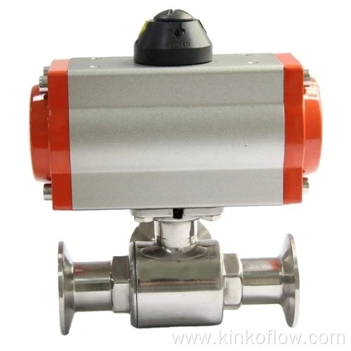 CF8 Pneumatic Sanitary Quick 2-way Ball Valve