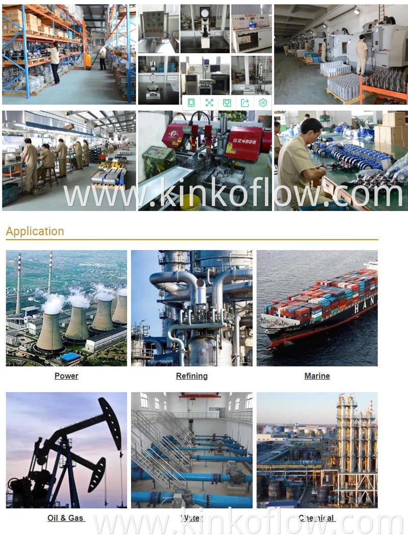 CF8 Pneumatic Three-way Wire Ball Valve