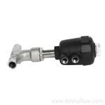 CF8 Welded Plastic Head Pneumatic Angle Seat Valve