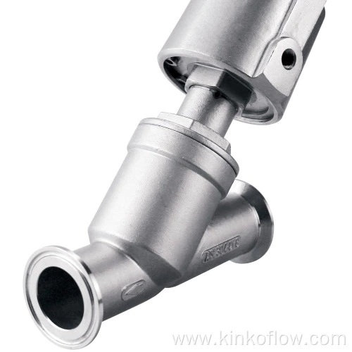 DN25 Pneumatic Angle Seat Valve