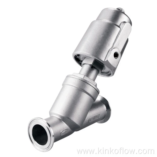 DN25 Pneumatic Angle Seat Valve