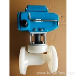 DN50 PVCUPVCPVDF Material Flange Manual Ball Valve