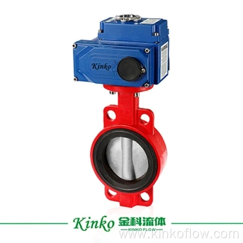 DN80 Flange Soft Sealing Electrical Butterfly Valve