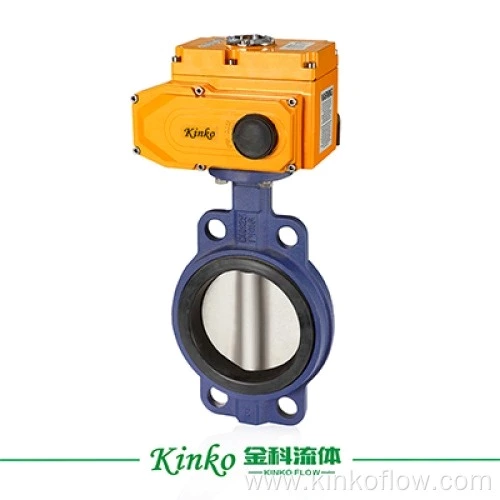 DN80 Flange Soft Sealing Electrical Butterfly Valve
