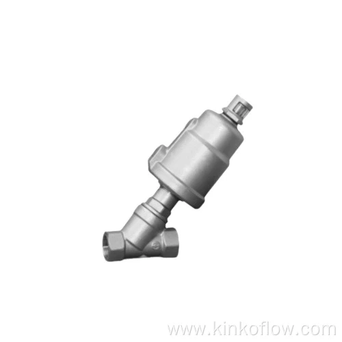 Double Acting Actuator Angle Seat Valve
