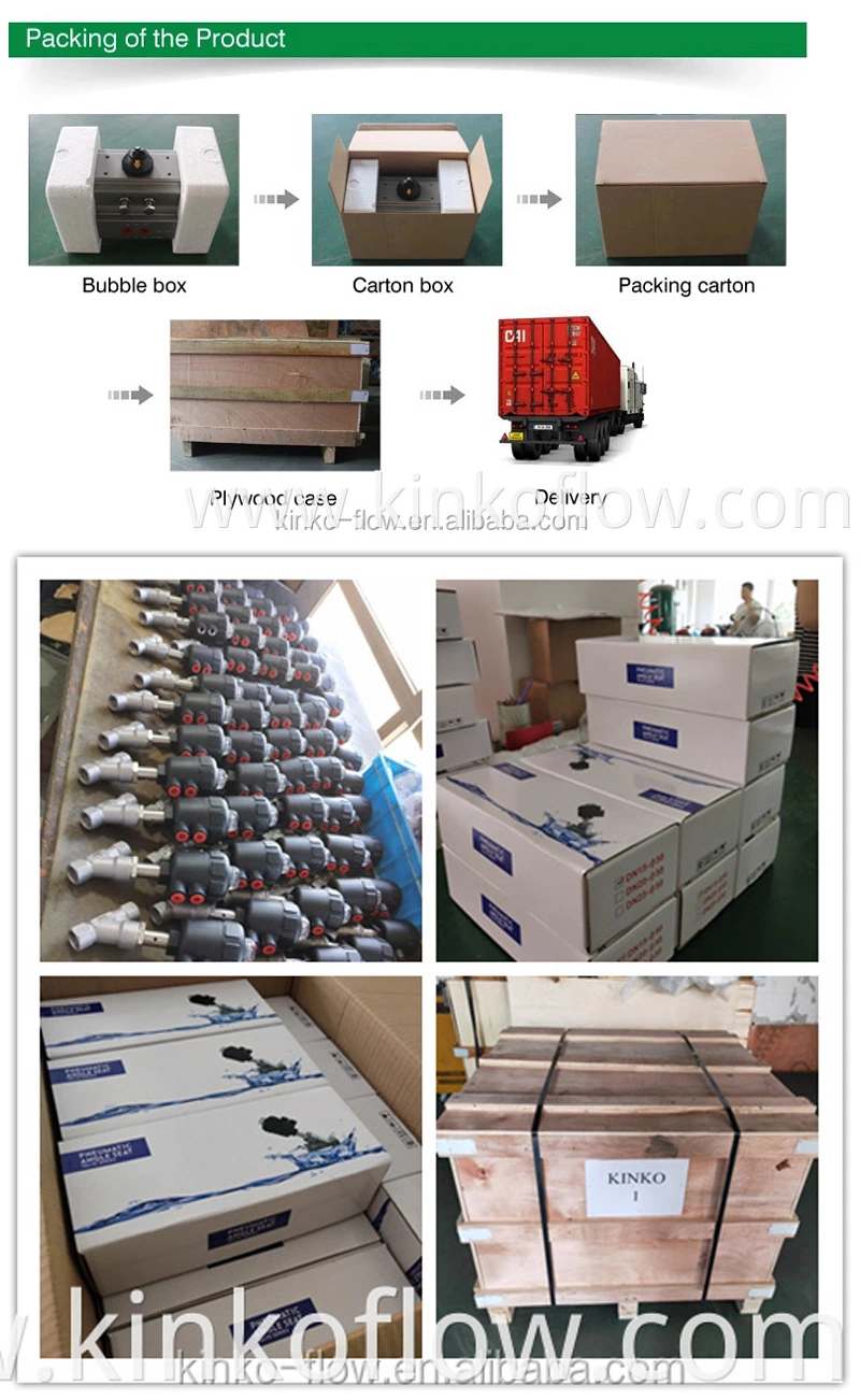 Double Acting Actuator Angle Seat Valve