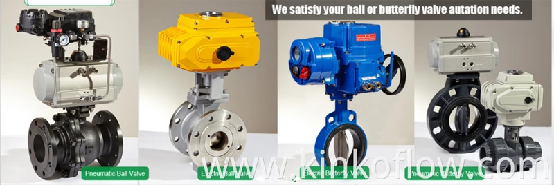 Electric 3 Way Ball Valve