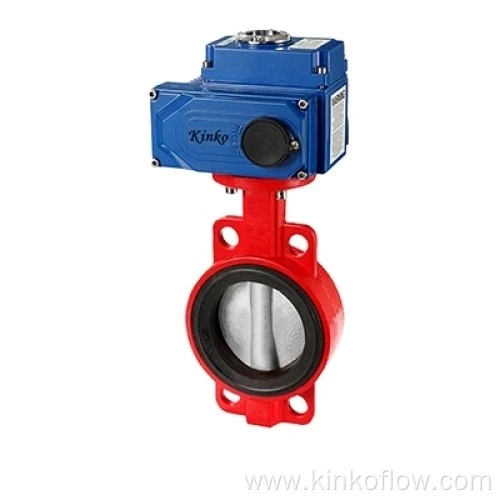 Electric Butterfly Valve IP67 Rotary Angle Degree90 50NM