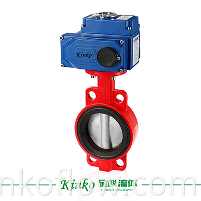 Electric Butterfly Valve IP67 Rotary Angle Degree90 50NM