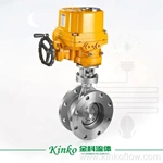 Electric Hard Seal Flange Butterfly Valve