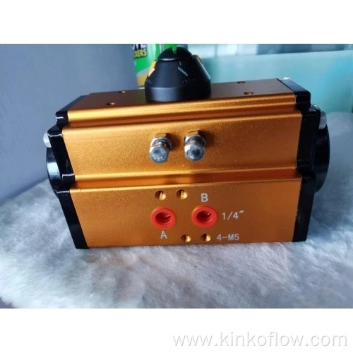Gold Double Acting Pneumatic Actuator