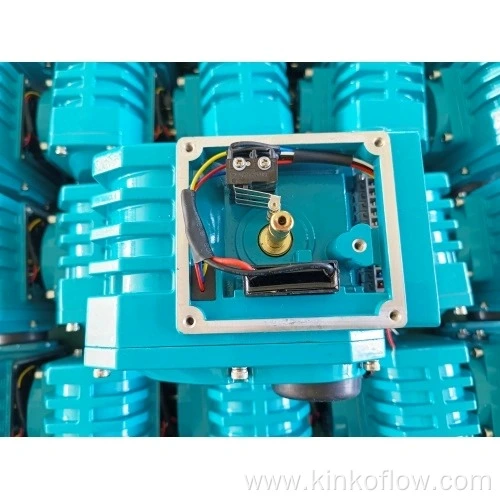 KK03-200B Rotate 90 Degrees Lake Blue Electric Actuator
