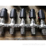 PA PNEUMATIC 3 Way Thread Angle Seat Valve