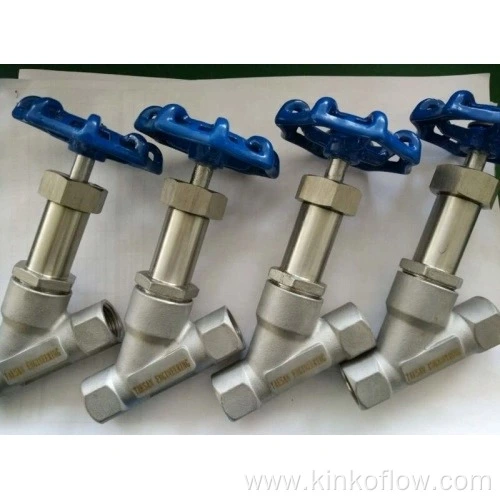 Piston Type Manual Angle Seat Valve