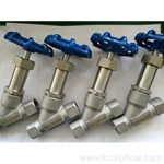 Piston Type Manual Angle Seat Valve