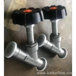 Piston Type Manual Angle Seat Valve