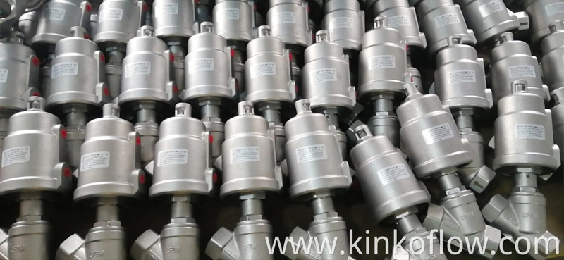 Piston Type Pneumatic Angle Seat Valve