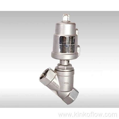 Piston Type Pneumatic Angle Seat Valve