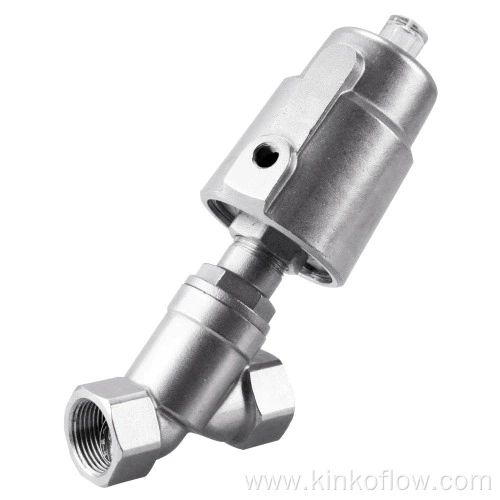 Piston Type Pneumatic Angle Seat Valve