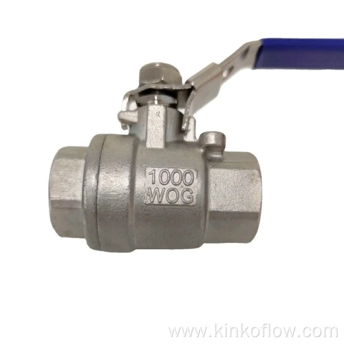 PN16-25 Stainless Steel Thread Ball Valve