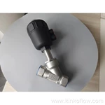 Pneumatic Angle Seat Valve With Plastic Head Thread