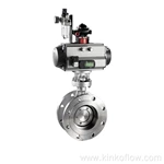 Pneumatic Butterfly Valve Double Acting