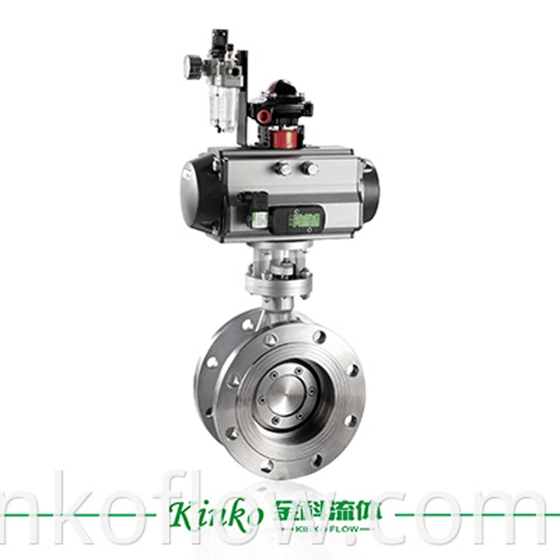 Pneumatic Butterfly Valve Double Acting