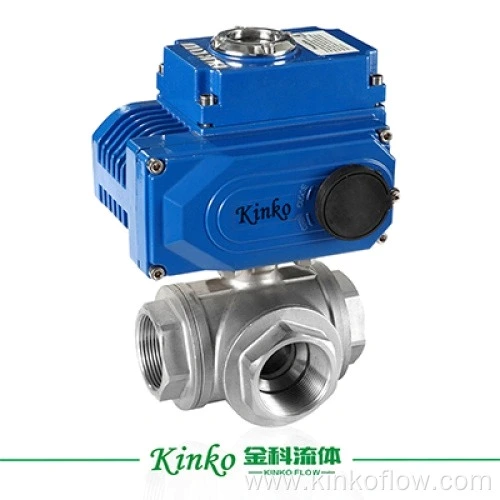 Precise Control Electric 3 Way Ball Valve