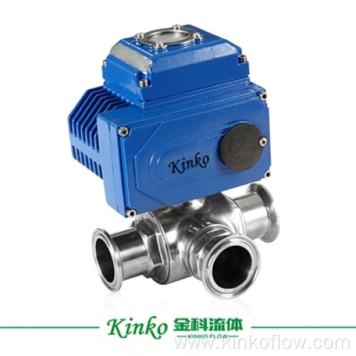 Precise Control Electric 3 Way Ball Valve