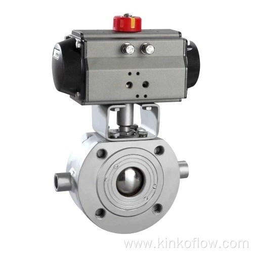 Q671F-16P/R Thin Type Pneumatic Ball Valve