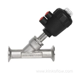 Quick Load Plastic Head Pneumatic Angle Seat Valve