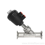 Quick Load Plastic Head Pneumatic Angle Seat Valve