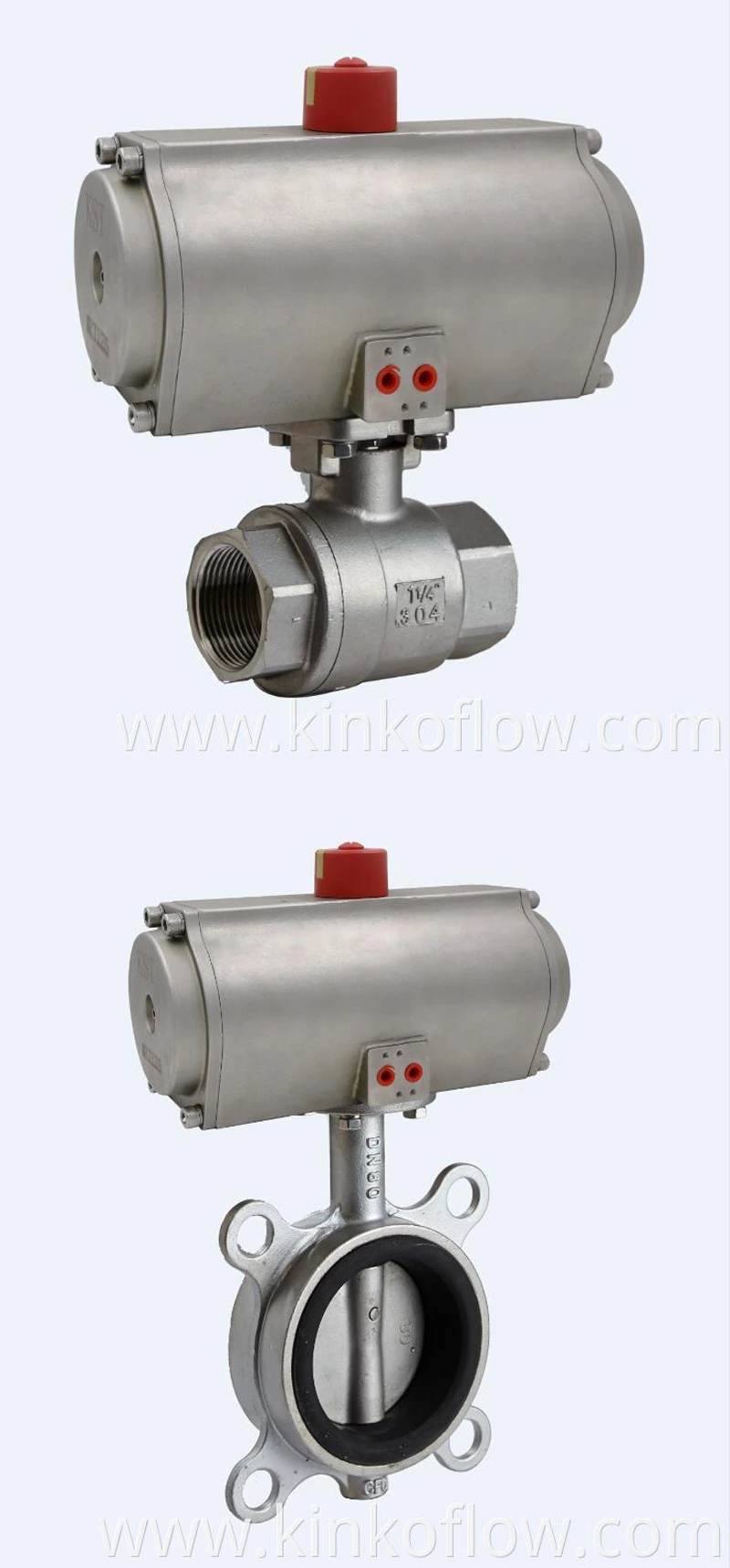 SS Stainless Steel Double Acting RT063D Pneumatic Actuator