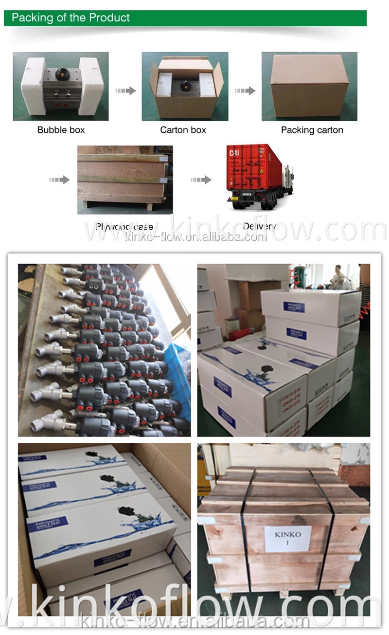 Stainless Steel Angle Seat Valve Single Acting