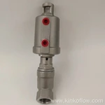 Stainless Steel Angle Seat Valve Single Acting
