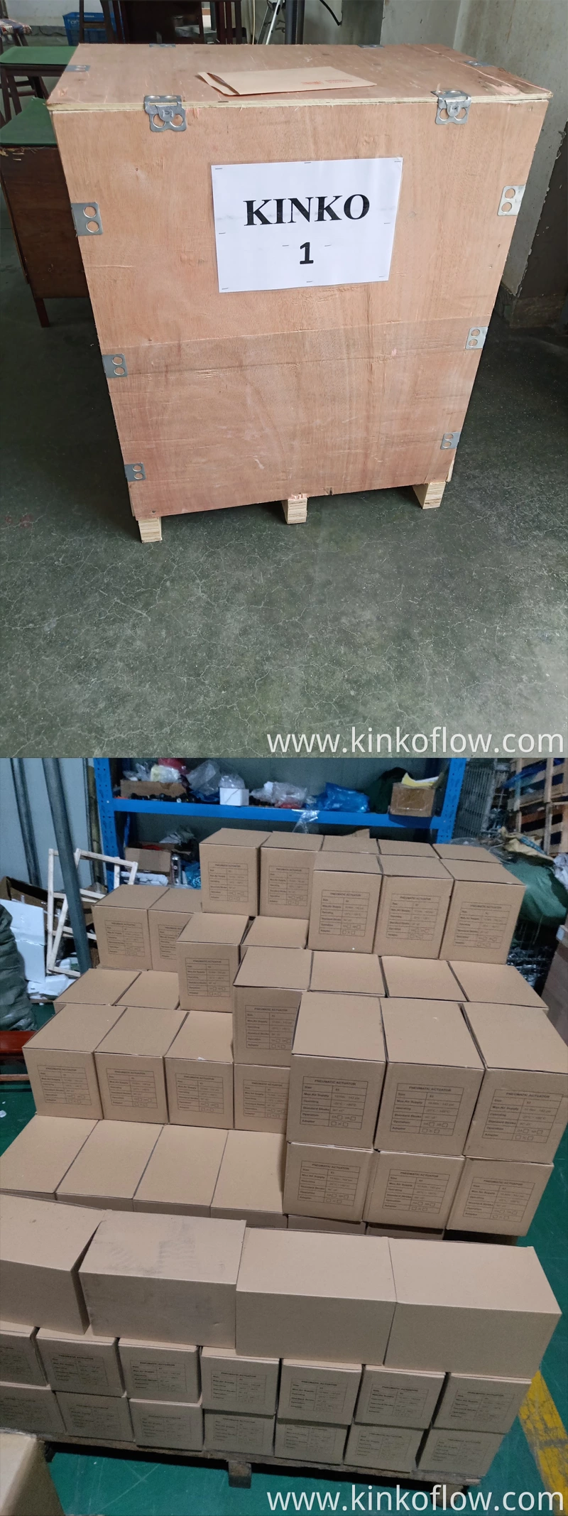Vertical Type Pneumatic Actuator Sanitary Butterfly Valve