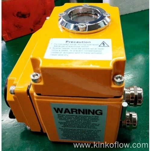 Yellow Color Electrical Actuator