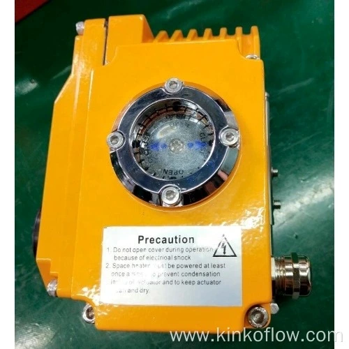 Yellow Color Electrical Actuator